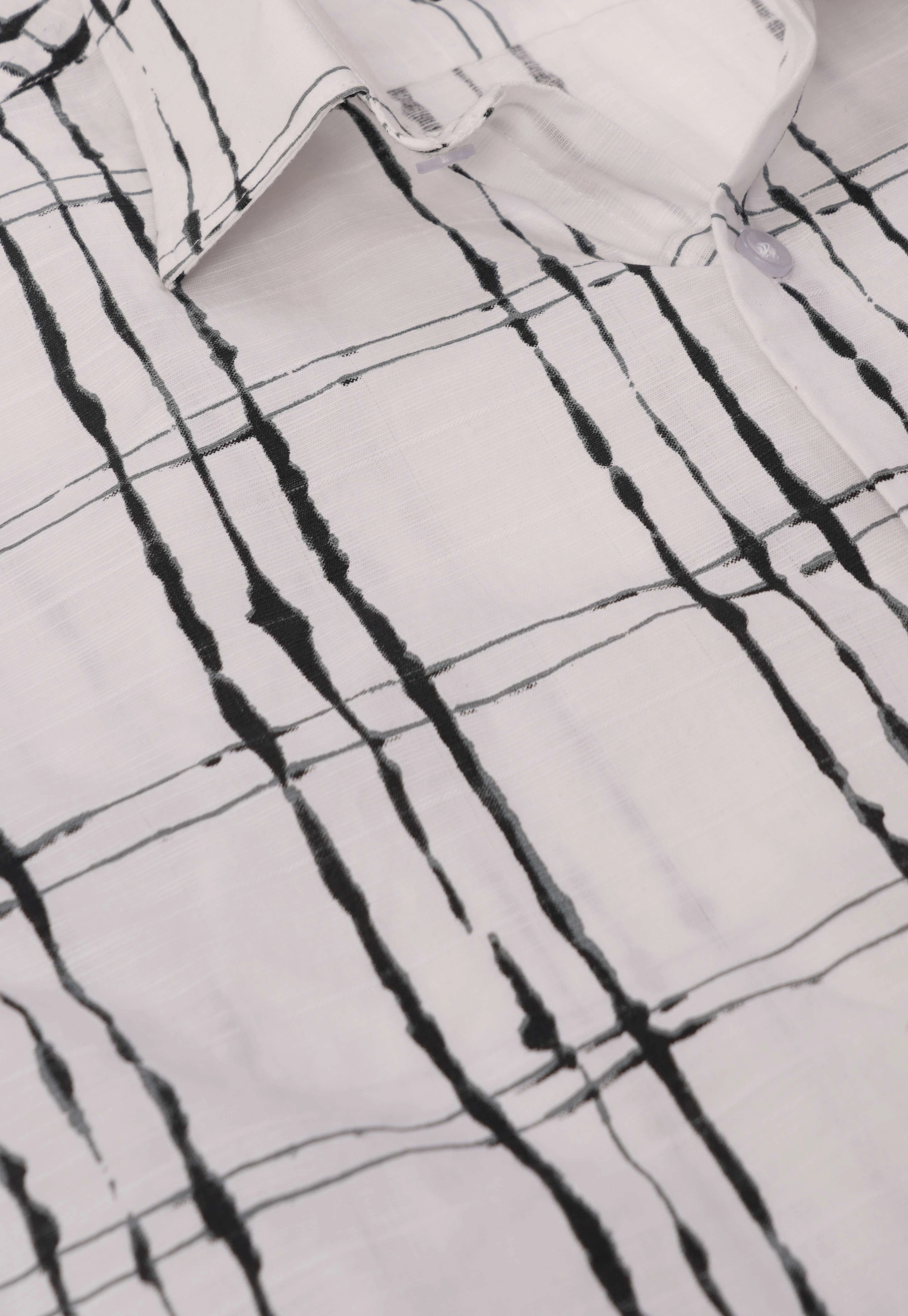 White Strikeline Full Sleeve Shirt
